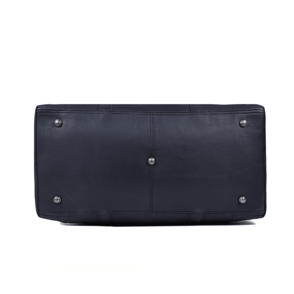 Premium Full - Grain Leather Travel Duffle Bag – 20" Weekender for Men & Women - Aaron Leather Goods