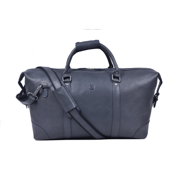 Premium Full - Grain Leather Travel Duffle Bag – 20" Weekender for Men & Women - Aaron Leather Goods