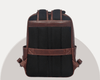 Premium Full - Grain Brown Leather Laptop Backpack – Stylish & Durable Travel Companion - Aaron Leather Goods