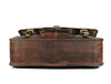 Ancona Leather Office Bag 18" - Vintage Brown - Aaron Leather Goods