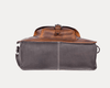 Vintage Leather Satchel Tote with Crossbody Strap - Aaron Leather Goods