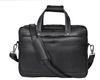 Premium Black Leather Laptop Bag – Stylish Office Briefcase