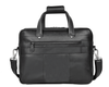Premium Black Leather Laptop Bag – Stylish Office Briefcase