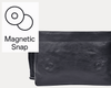 Premium Black Leather Messenger Bag Laptop Shoulder Briefcase for Men & Women - Aaron Leather Goods