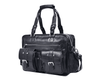 The Maverick Black – Executive Leather Laptop & Travel Messenger - Aaron Leather Goods