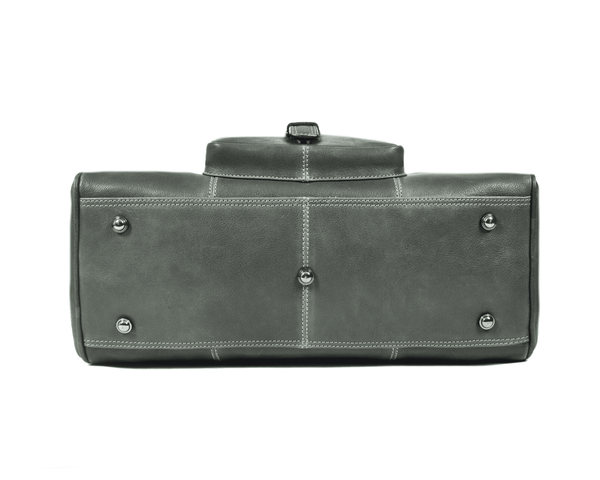 Full - Grain Leather Duffle Bag | Aaron Leather - Aaron Leather Goods
