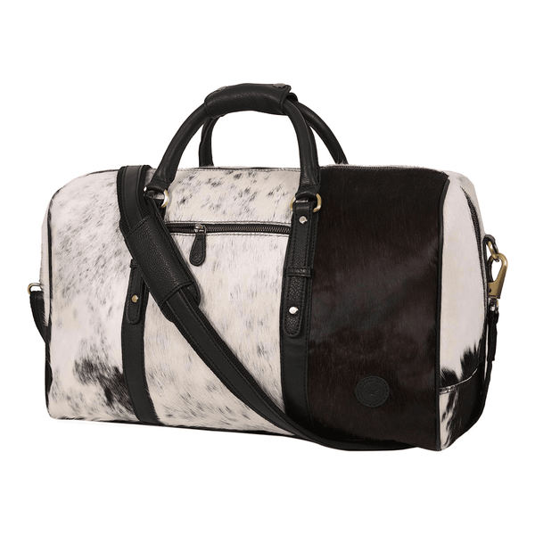 Leather Hairon Travel Duffel for Men & Women | Aaron Leather Goods - Aaron Leather Goods