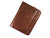 Vittoria Leather Organizer - Chestnut - Aaron Leather Goods