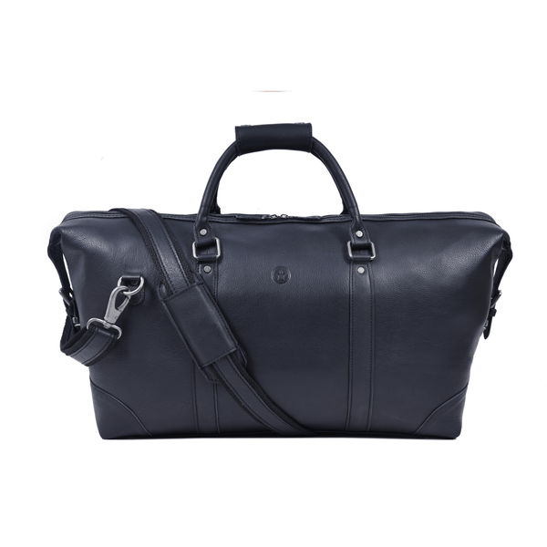 Premium Full - Grain Leather Travel Duffle Bag – 20" Weekender for Men & Women - Aaron Leather Goods