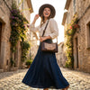 Madison Ladies Handmade Bag - Dark Brown
