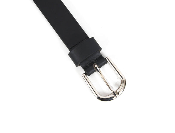 Zynkora Leather Suede Belt - Black - Aaron Leather Goods