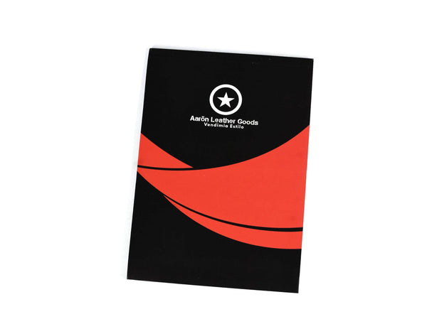 Aaron Leather Goods – Premium Leather Organizer Notepad - AC - 172 ( Set of 2 ) - Aaron Leather Goods