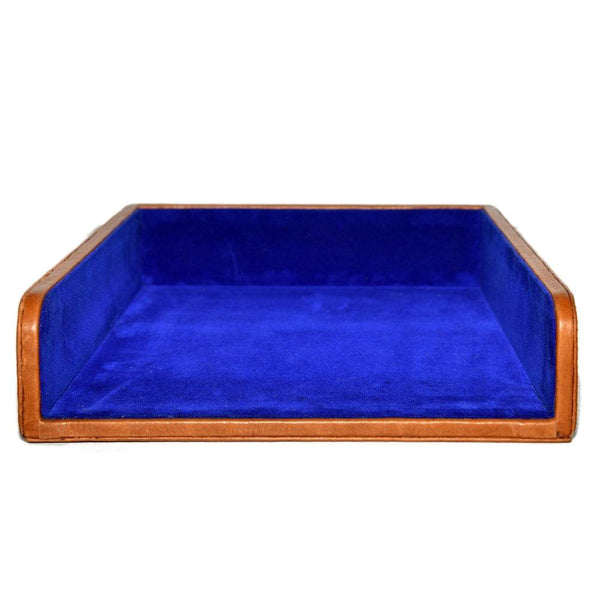 Morefo Leather Letter Tray - Multicolor - Aaron Leather Goods