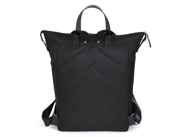 UrbanEdge Leather Tatron Backpack – Black - Aaron Leather Goods