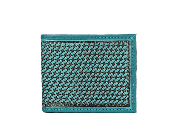 Tooled Leather Wallets For Men - Aaron Leather Goods