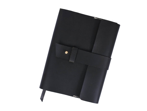 Rustic Leather Journal Notebook – Refillable Diary 5x7 & 6x8 Inches - Aaron Leather Goods