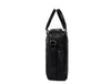 Aaron Leather Goods Full - Grain Leather Office Bag – Sleek Black Laptop Briefcase for Men - Aaron Leather Goods