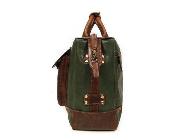 Leather Travel Bag - Aaron Leather Goods