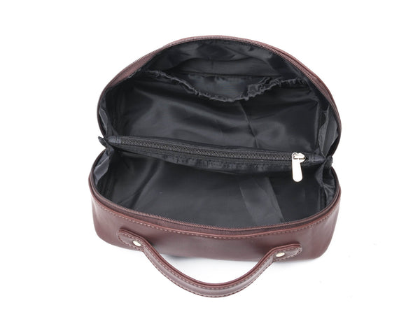 Premium Leather Dopp Kit for Men Travel Bag - Aaron Leather Goods