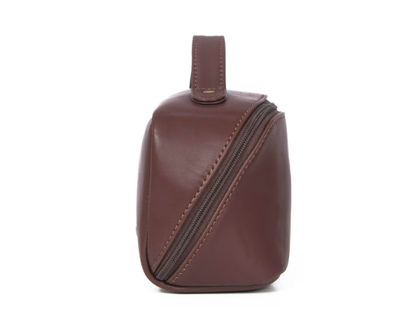 Premium Leather Dopp Kit for Men Travel Bag - Aaron Leather Goods