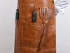 Manresa Leather Apron - Caramel Brown - Aaron Leather Goods