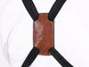 Serena Suede Apron - Raven Black - Aaron Leather Goods