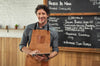 Serena Suede Apron - Tawny Brown - Aaron Leather Goods
