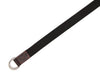 Paso Canvas Belt with D - ring - Black - Aaron Leather Goods