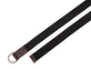 Paso Canvas Belt with D - ring - Black - Aaron Leather Goods