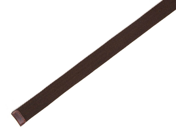 Paso Canvas Belt with D - ring - Green - Aaron Leather Goods