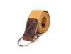 Paso Canvas Belt with D - ring - Coffee - Aaron Leather Goods