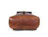 Sagunto Leather Backpack - Walnut Brown - Aaron Leather Goods