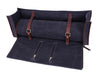 Vendome Canvas Knife Roll & Bag Combo - Grey - Aaron Leather Goods