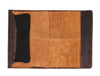 Vicenza Leather Knife Roll - Walnut Brown - Aaron Leather Goods