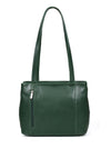 Toledo Leather Handbag - Pine Green - Aaron Leather Goods