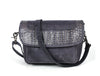 Caravaca Leather Crossbody Bag - Spruce Blue - Aaron Leather Goods