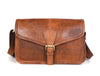 Ourense Leather Crossbody Bag - Gingerbread - Aaron Leather Goods
