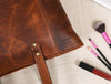 Mieres Travel Tote Bag Combo – Gingerbread - Aaron Leather Goods