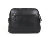 Requena Leather Crossbody Bag - Raven Black - Aaron Leather Goods