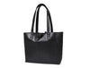 Melilla Travel Tote Bag – Raven Black - Aaron Leather Goods