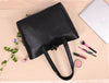 Melilla Travel Tote Bag – Raven Black - Aaron Leather Goods