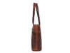 Canaria Travel Tote Bag – Walnut Brown - Aaron Leather Goods