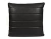 Baltimore Leather Pillow Cover - Raven Black - Aaron Leather Goods
