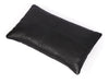 Arizona Leather Pillow Cover - Raven Black - Aaron Leather Goods
