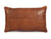 Arizona Leather Pillow Cover - Brown - Aaron Leather Goods