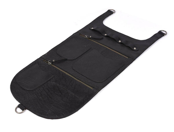 Seattle Leather Organizer - Raven Black - Aaron Leather Goods