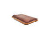 Strasbourg Leather Mobile Case - Caramel Brown - Aaron Leather Goods