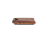 Strasbourg Leather Mobile Case - Caramel Brown - Aaron Leather Goods