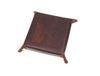 Ramage Leather Valet Tray - Walnut Brown - Aaron Leather Goods