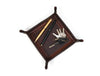 Ramage Leather Valet Tray - Walnut Brown - Aaron Leather Goods